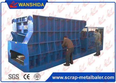 De horizontale Scheerbeurt van de Containerschroot voor Staalknipsel Recyclingsyards